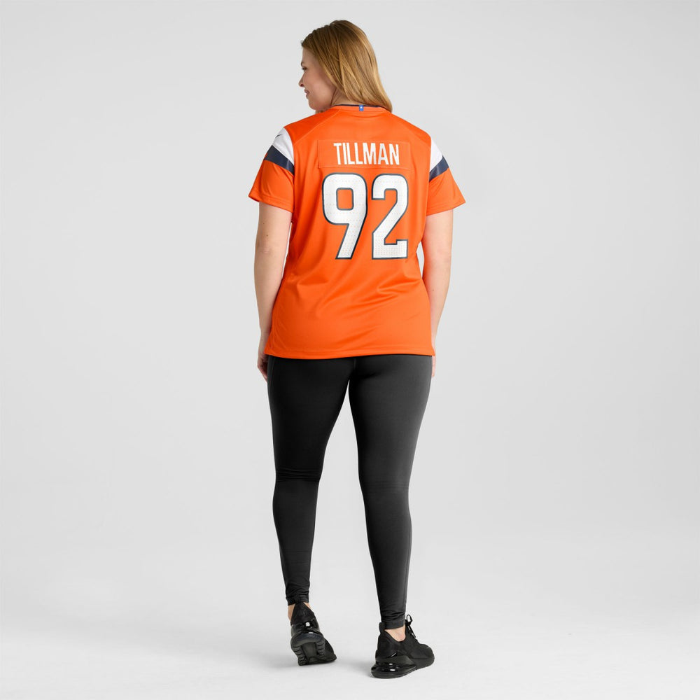Dondrea Tillman Denver Broncos Women's Team Game Jersey - Orange