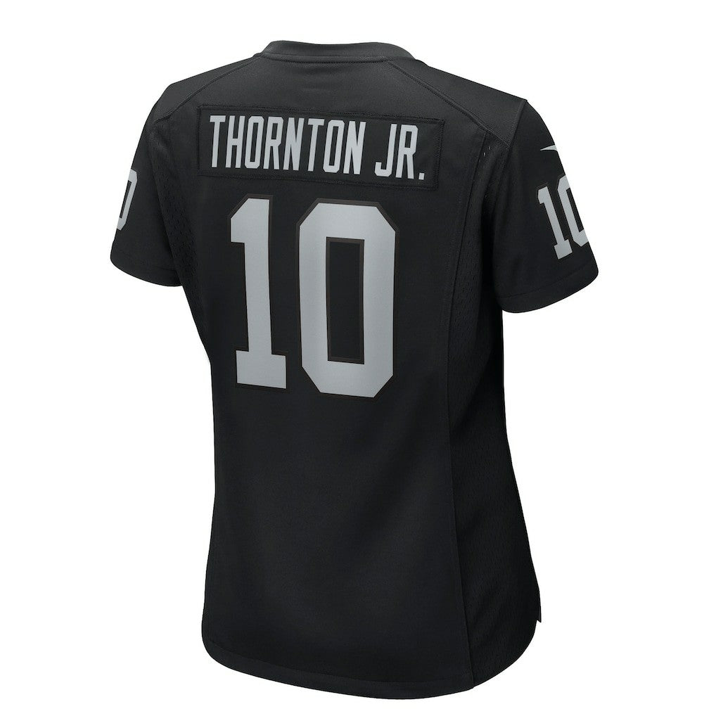 Dont'e Thornton Jr. Las Vegas Raiders Women's Team Game Jersey - Black