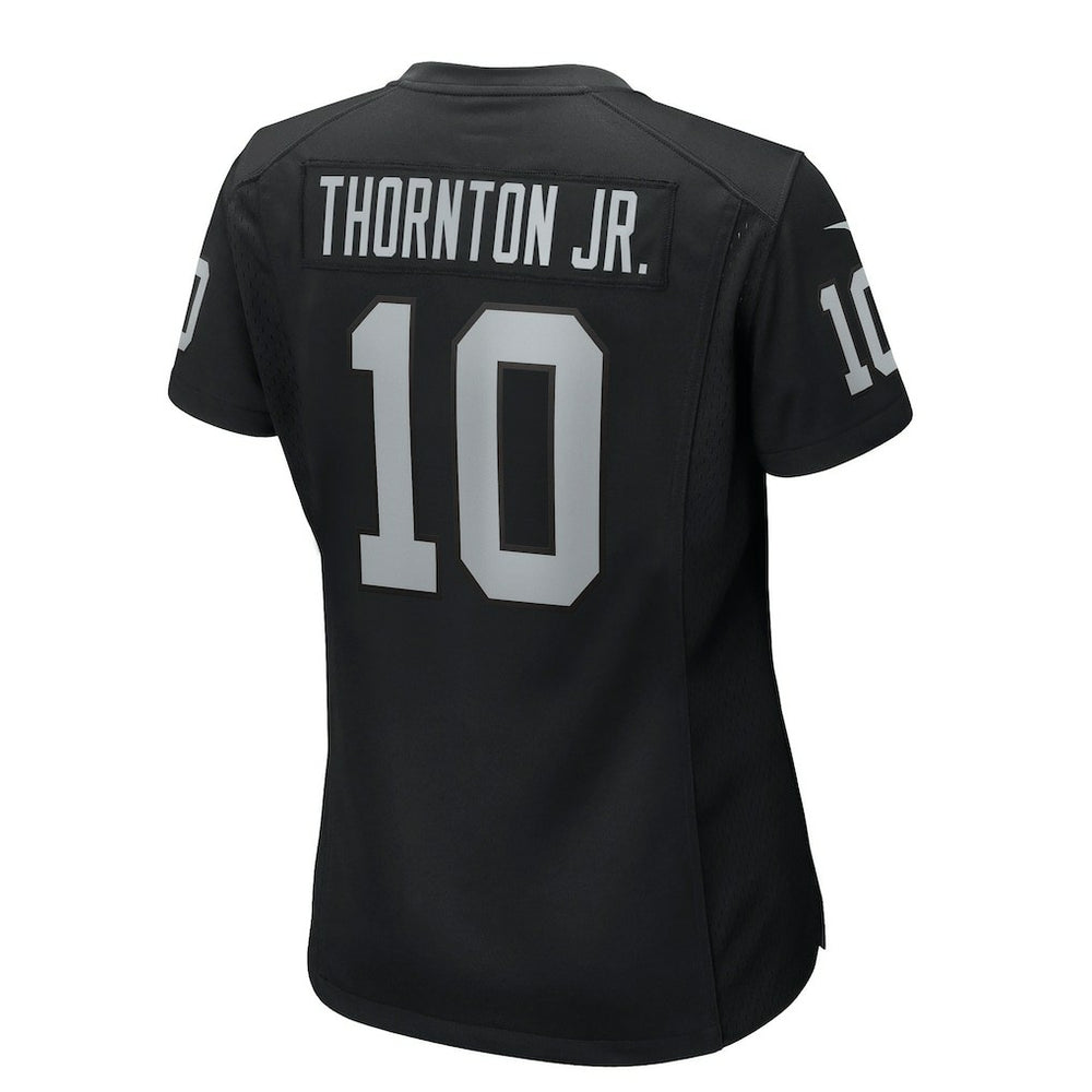 Dont'e Thornton Jr. Las Vegas Raiders Women's Team Game Jersey - Black