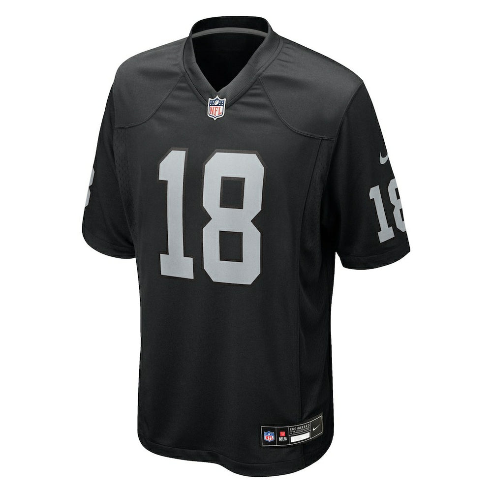Jack Bech Las Vegas Raiders Team Game Jersey - Black