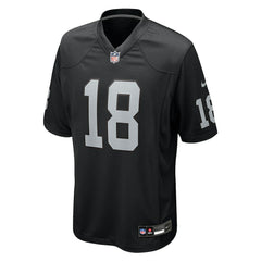 Jack Bech Las Vegas Raiders Team Game Jersey - Black