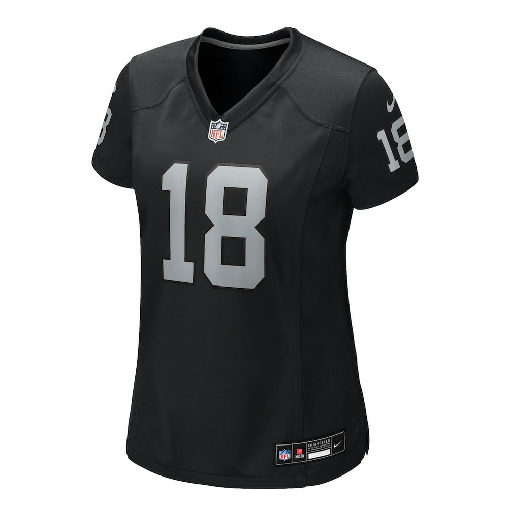 Jack Bech Las Vegas Raiders Women's Team Game Jersey - Black