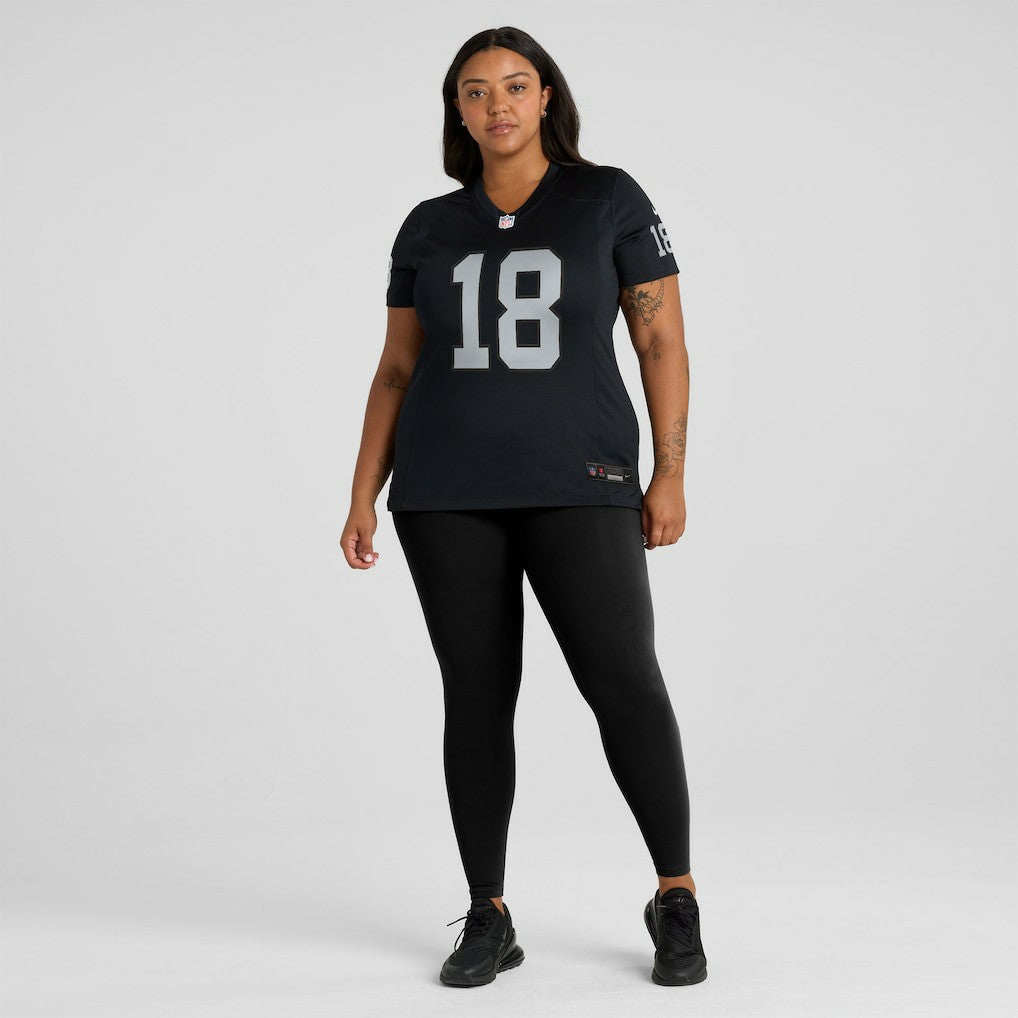 Jack Bech Las Vegas Raiders Women's Team Game Jersey - Black