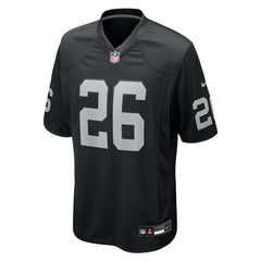 Darien Porter Las Vegas Raiders Team Game Jersey - Black