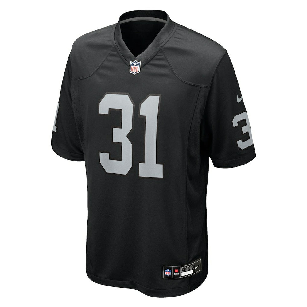 Raheem Mostert Las Vegas Raiders Team Game Jersey - Black