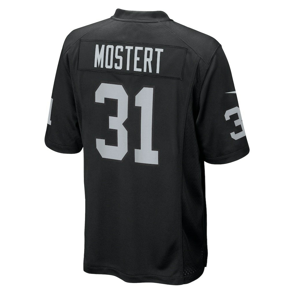 Raheem Mostert Las Vegas Raiders Team Game Jersey - Black