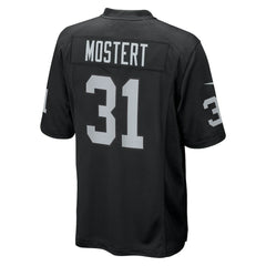 Raheem Mostert Las Vegas Raiders Team Game Jersey - Black
