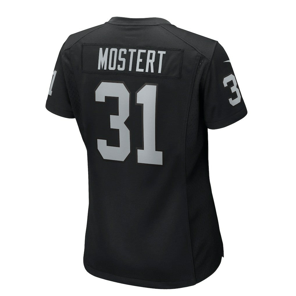 Raheem Mostert Las Vegas Raiders Women's Team Game Jersey - Black