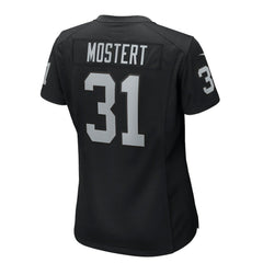 Raheem Mostert Las Vegas Raiders Women's Team Game Jersey - Black