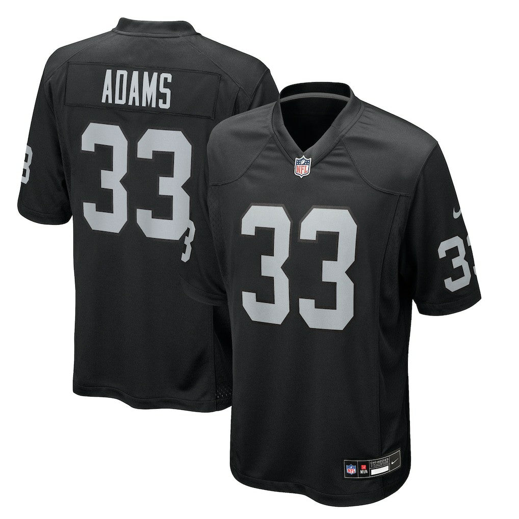 Jamal Adams Las Vegas Raiders Team Game Jersey - Black
