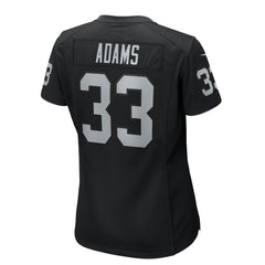 Jamal Adams Las Vegas Raiders Women's Team Game Jersey - Black