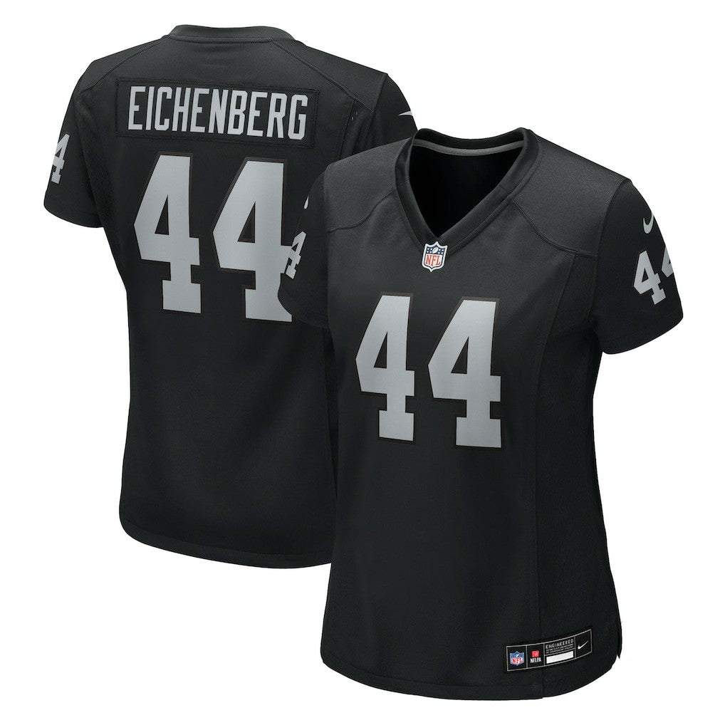 Tommy Eichenberg Las Vegas Raiders Women's Team Game Jersey - Black
