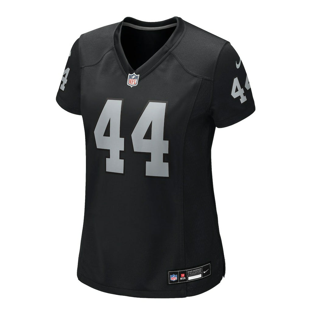 Tommy Eichenberg Las Vegas Raiders Women's Team Game Jersey - Black