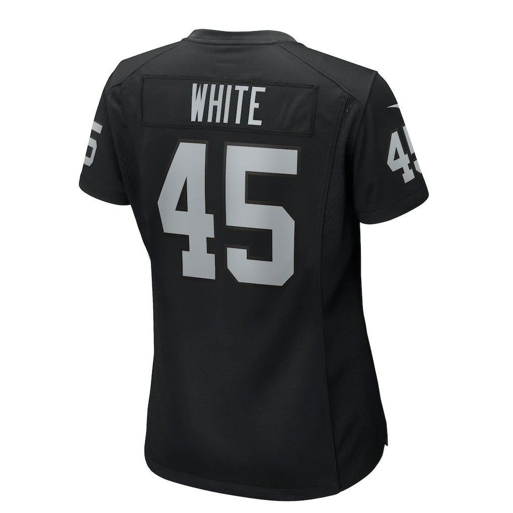 Devin White Las Vegas Raiders Women's Team Game Jersey - Black