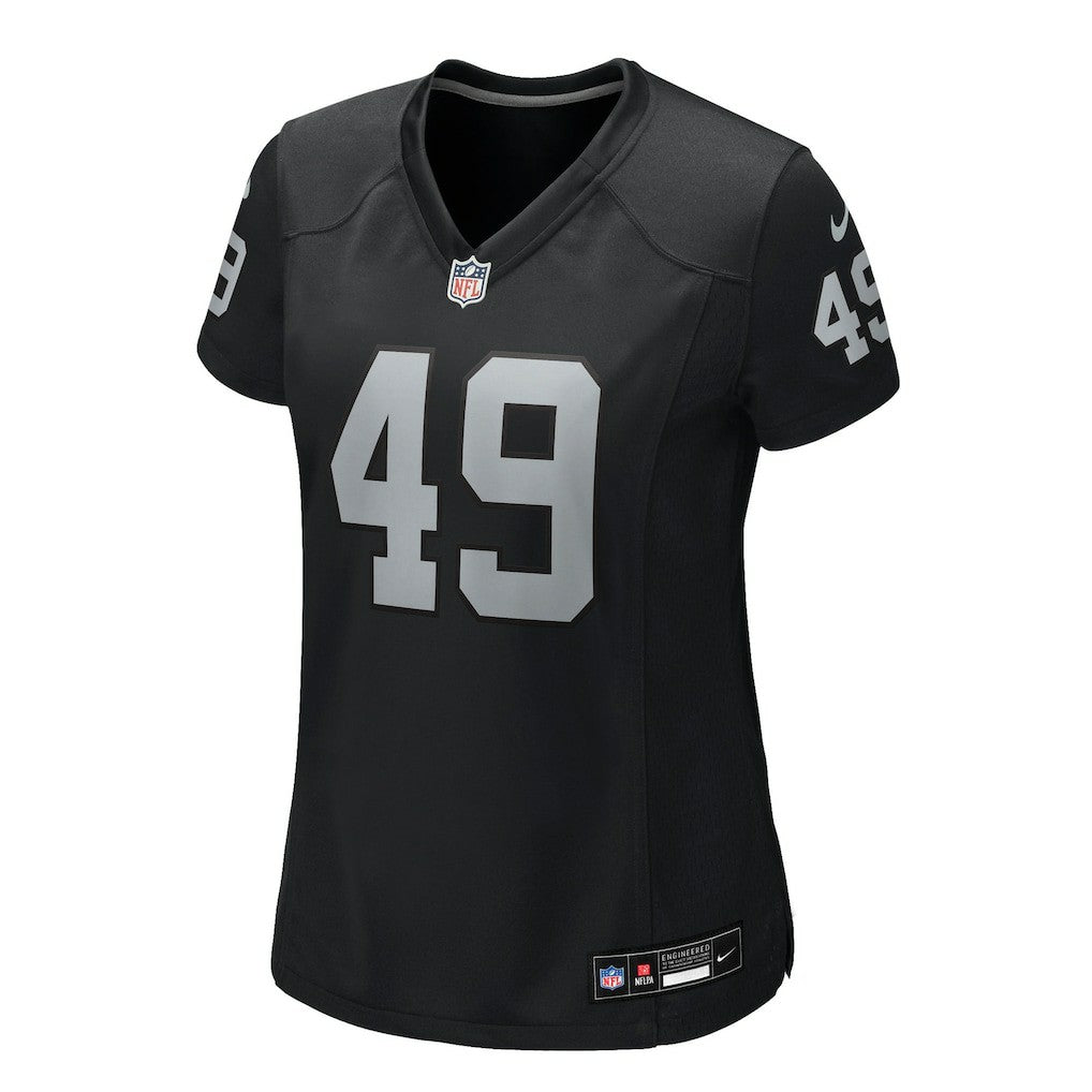 Charles Snowden Las Vegas Raiders Women's Team Game Jersey - Black