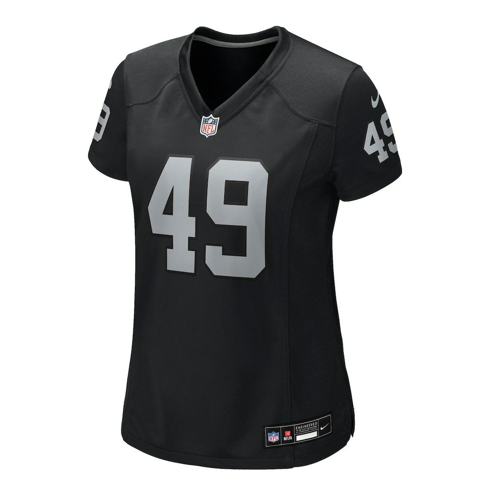 Charles Snowden Las Vegas Raiders Women's Team Game Jersey - Black