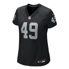 Charles Snowden Las Vegas Raiders Women's Team Game Jersey - Black