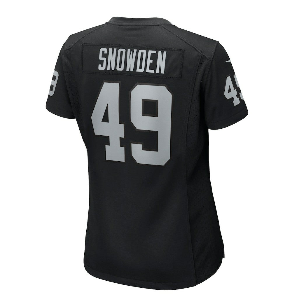 Charles Snowden Las Vegas Raiders Women's Team Game Jersey - Black