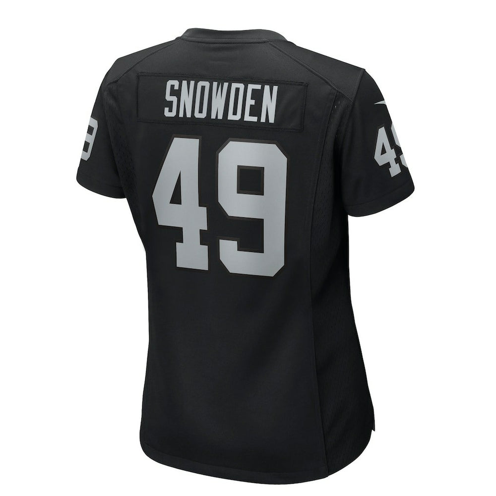 Charles Snowden Las Vegas Raiders Women's Team Game Jersey - Black