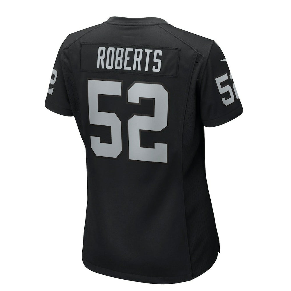 Elandon Roberts Las Vegas Raiders Women's Team Game Jersey - Black