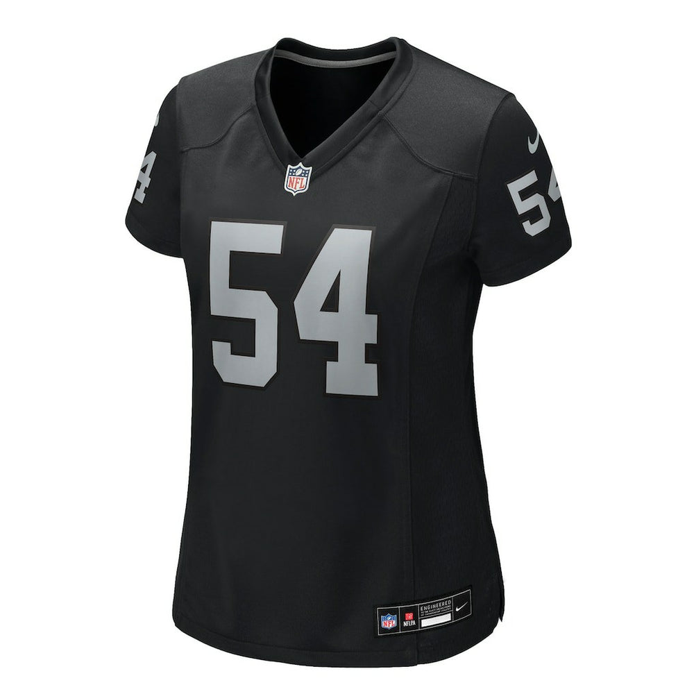 Brennan Jackson Las Vegas Raiders Women's Team Game Jersey - Black
