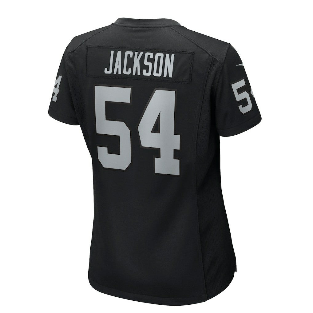 Brennan Jackson Las Vegas Raiders Women's Team Game Jersey - Black