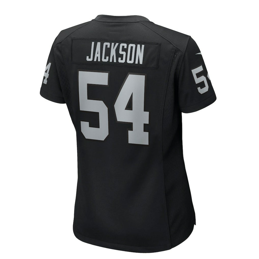 Brennan Jackson Las Vegas Raiders Women's Team Game Jersey - Black