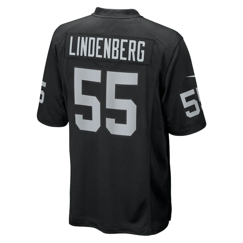 Cody Lindenberg Las Vegas Raiders Team Game Jersey - Black