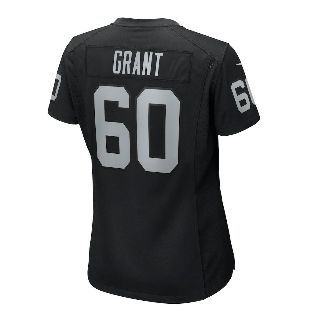 Charles Grant Las Vegas Raiders Women's Team Game Jersey - Black
