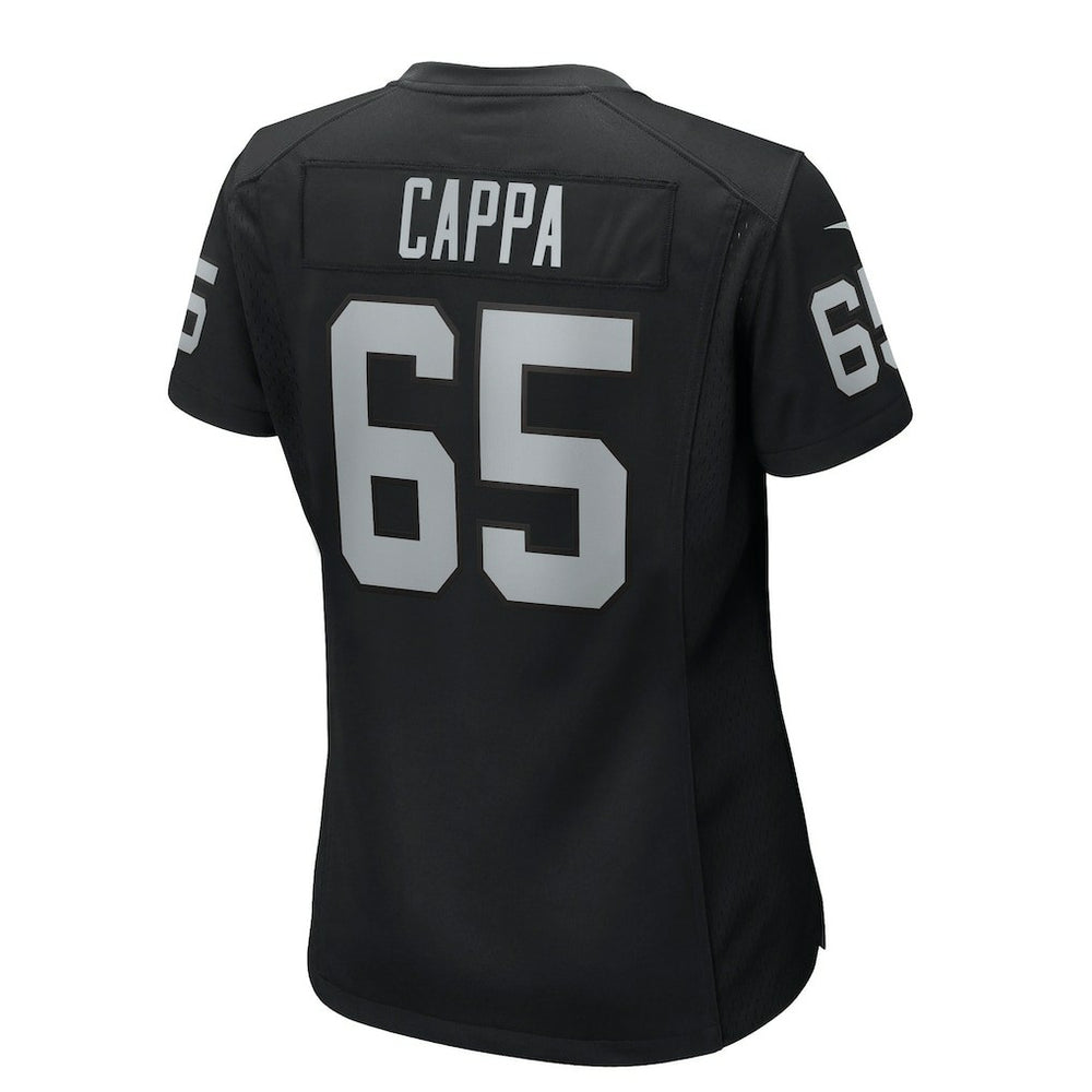Alex Cappa Las Vegas Raiders Women's Team Game Jersey - Black