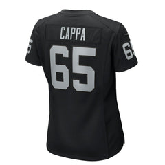 Alex Cappa Las Vegas Raiders Women's Team Game Jersey - Black