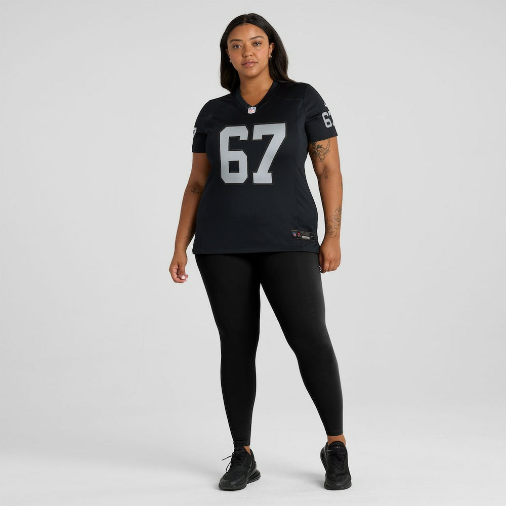 Will Putnam Las Vegas Raiders Women's Team Game Jersey - Black