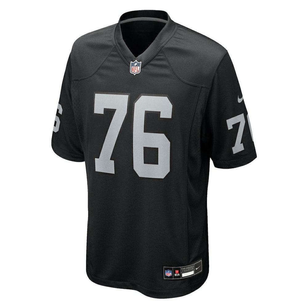 Caleb Rogers Las Vegas Raiders Team Game Jersey - Black