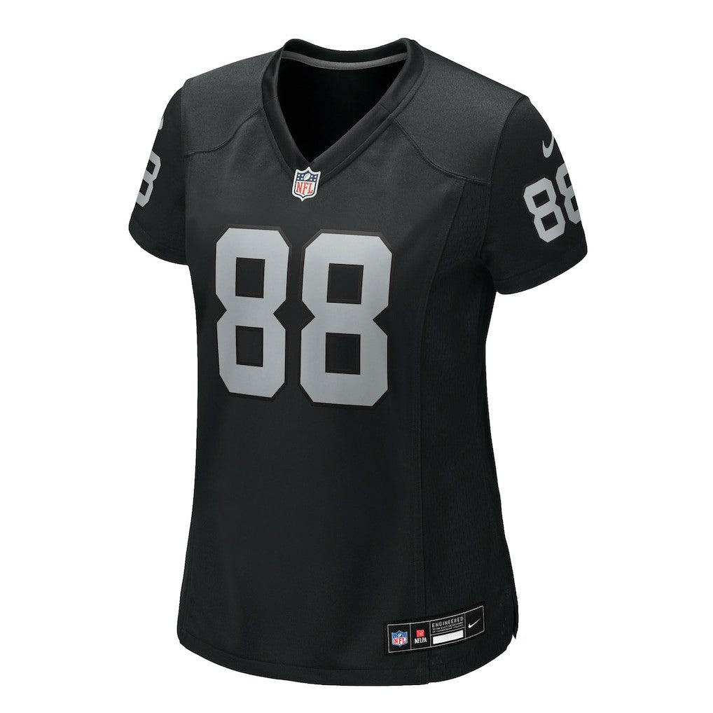 Justin Shorter Las Vegas Raiders Women's Team Game Jersey - Black
