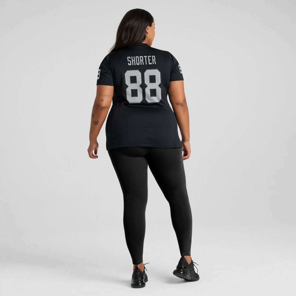 Justin Shorter Las Vegas Raiders Women's Team Game Jersey - Black