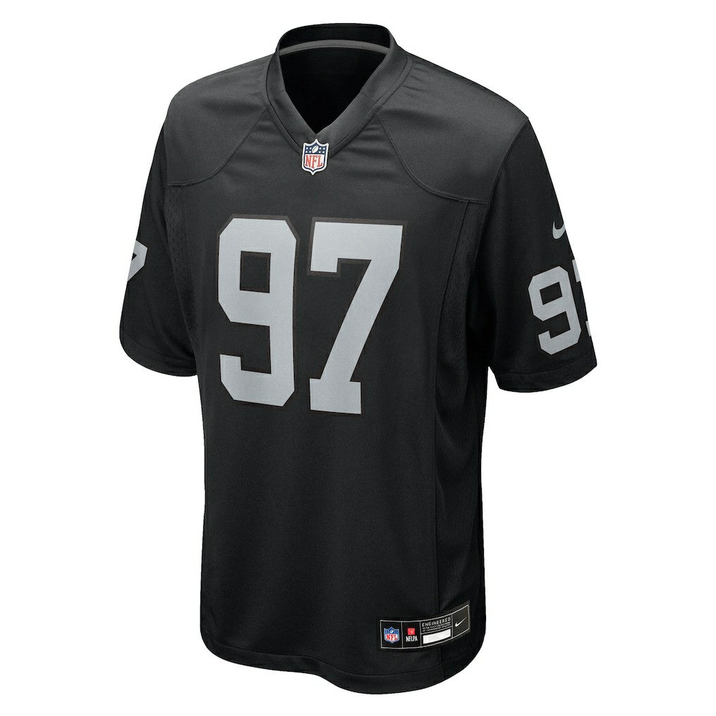 Tonka Hemingway Las Vegas Raiders Team Game Jersey - Black