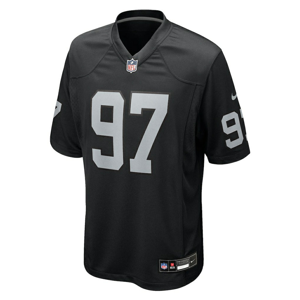 Tonka Hemingway Las Vegas Raiders Team Game Jersey - Black
