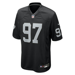 Tonka Hemingway Las Vegas Raiders Team Game Jersey - Black