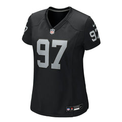 Tonka Hemingway Las Vegas Raiders Women's Team Game Jersey - Black