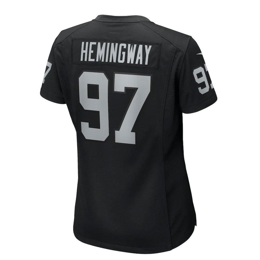 Tonka Hemingway Las Vegas Raiders Women's Team Game Jersey - Black