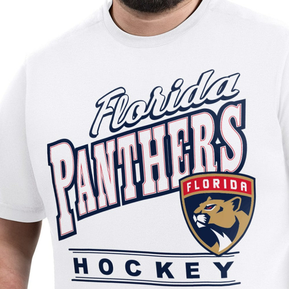 Florida Panthers G-III Sports by Carl Banks Adaptive Headliner T-Shirt White