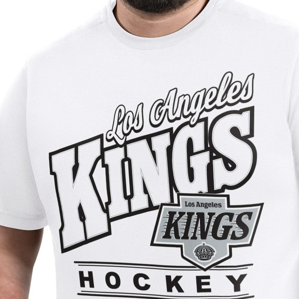 Los Angeles Kings G-III Sports by Carl Banks Adaptive Headliner T-Shirt White