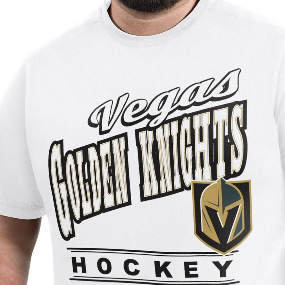 Vegas Golden Knights G-III Sports by Carl Banks Adaptive Headliner T-Shirt White
