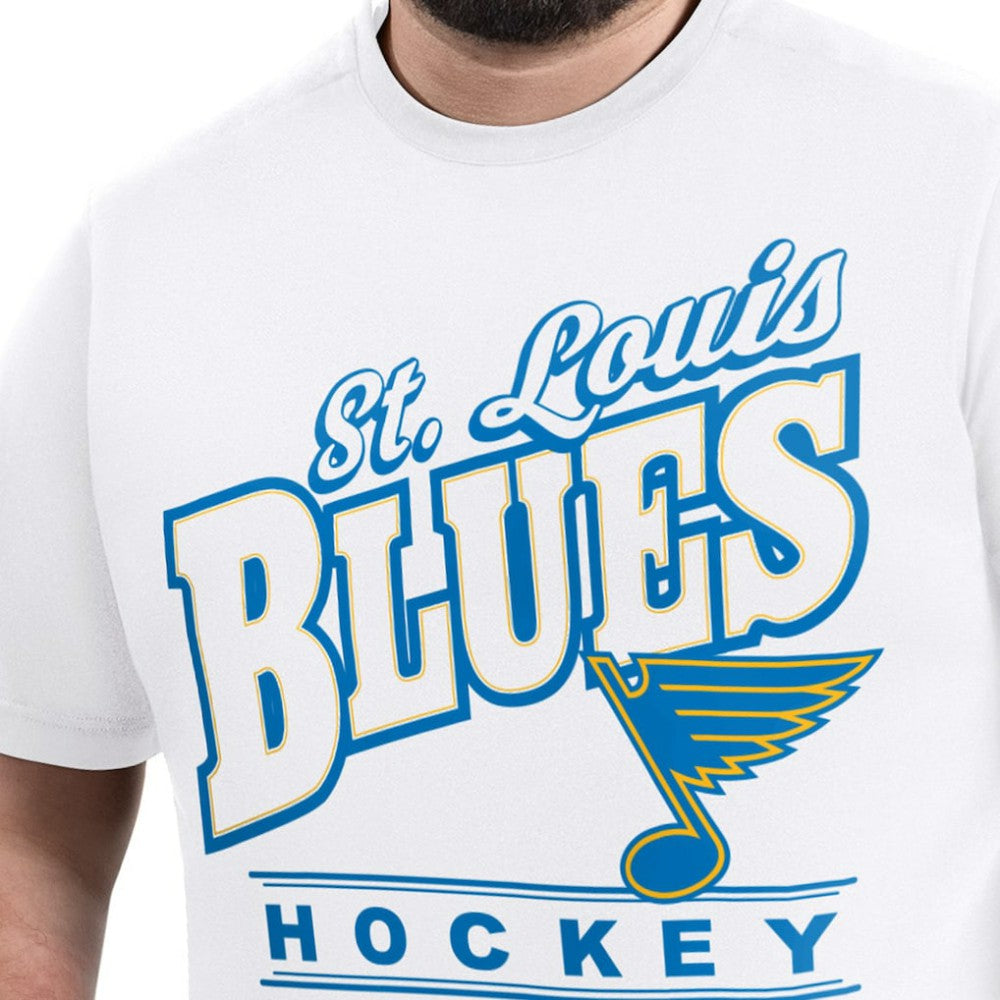 St. Louis Blues G-III Sports by Carl Banks Adaptive Headliner T-Shirt White