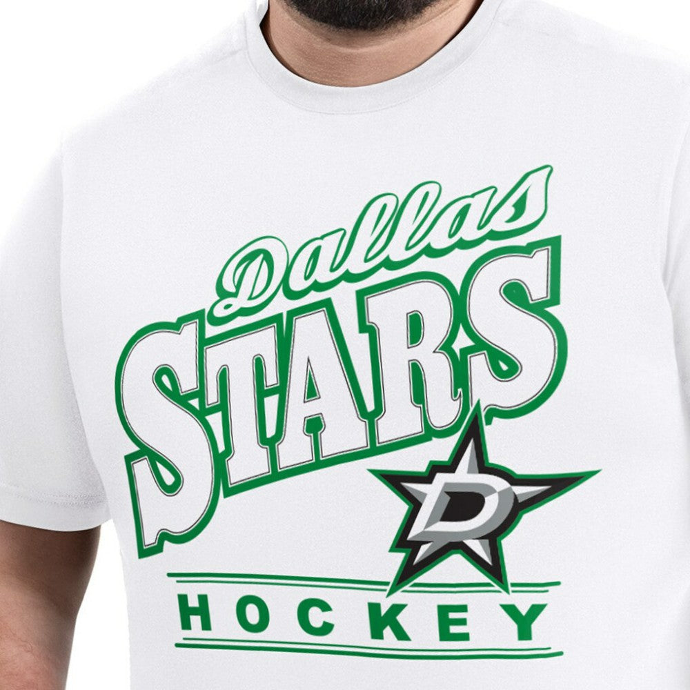 Dallas Stars G-III Sports by Carl Banks Adaptive Headliner T-Shirt White