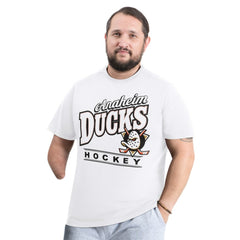 Anaheim Ducks G-III Sports by Carl Banks Adaptive Headliner T-Shirt White