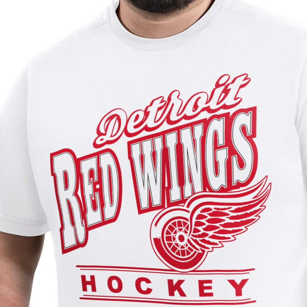 Detroit Red Wings G-III Sports by Carl Banks Adaptive Headliner T-Shirt White