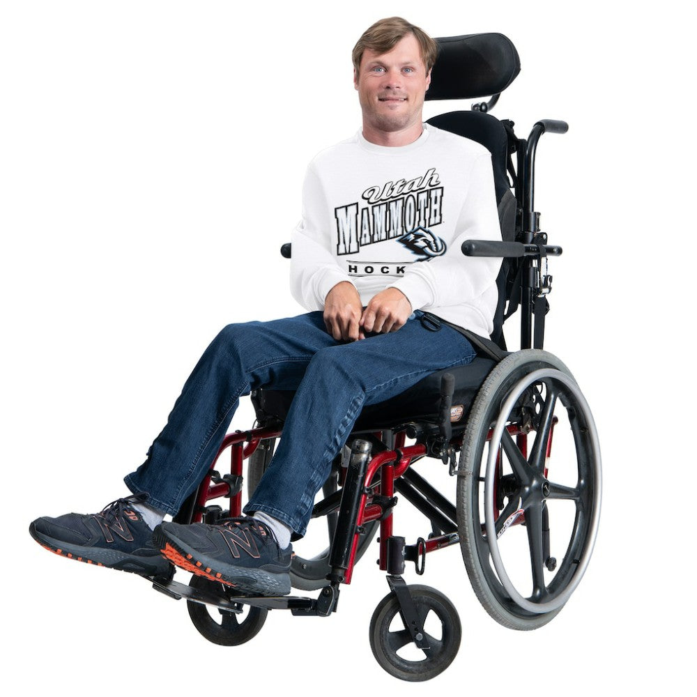 Utah Mammoth G-III Sports by Carl Banks Adaptive Headliner Fleece Sweatshirt White