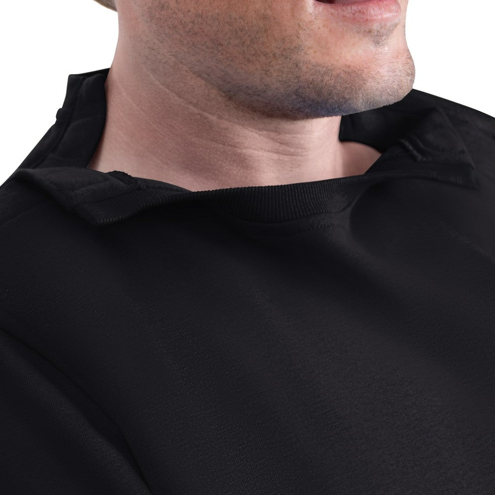 Los Angeles Kings G-III Sports by Carl Banks Adaptive Headliner Fleece Sweatshirt Black