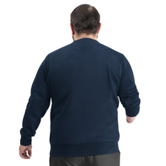 Winnipeg Jets G-III Sports by Carl Banks Adaptive Headliner Fleece Sweatshirt Navy